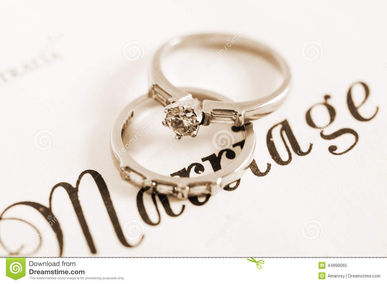 sepia-vintage-retro-style-wedding-diamond-engagement-rings-marriage-certificate-closeup-macro-44899065
