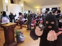 There Is No Fear Of God As Armed Gangsters Rob Congregants In A Church