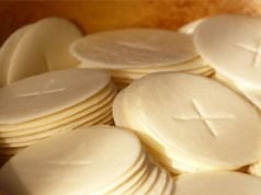 Shock As Wafer Bread Oozes Blood During Easter Service Communion