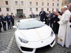 Pope Gifted A Lamborghini Worth Ksh18.5m, But To Auction It For Charity