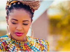 Kambua Responds To Fans Uncomfortable With Tattoo On Her Left Upper Arm And Lipstick